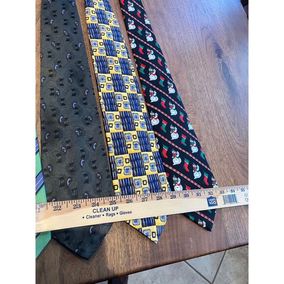 Men's Tie Lot (9)‎ Nautica, Robert Talbots, Carlos D, Gitman Bros, Silk, Multi - Picture 9 of 13